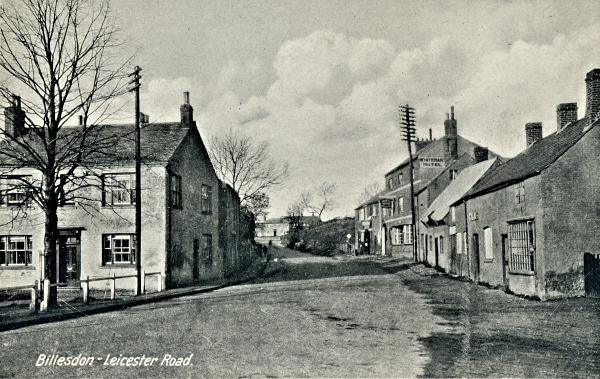 Leicester Road, Billesdon 1900s