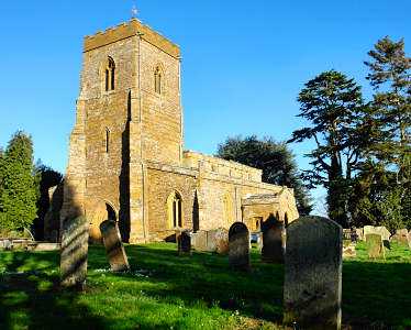 Flore churchyard Monument